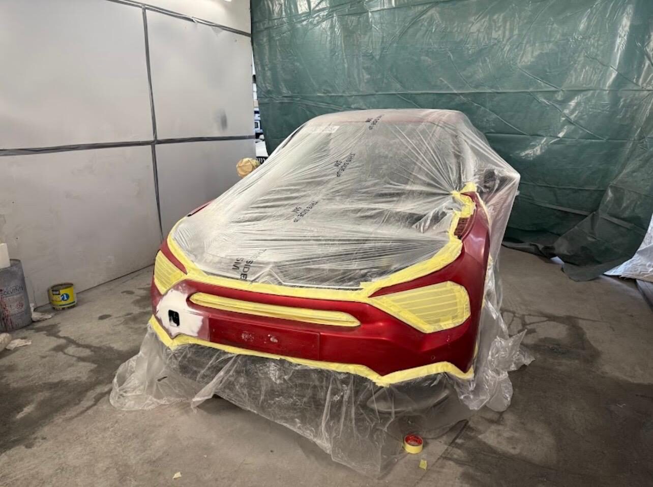 Professional car body repair work at FS Brand Garage in Bolton